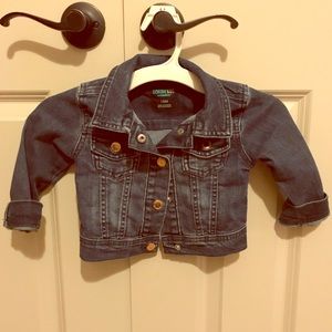 Gymboree jean jacket- 18 months. Super cute!